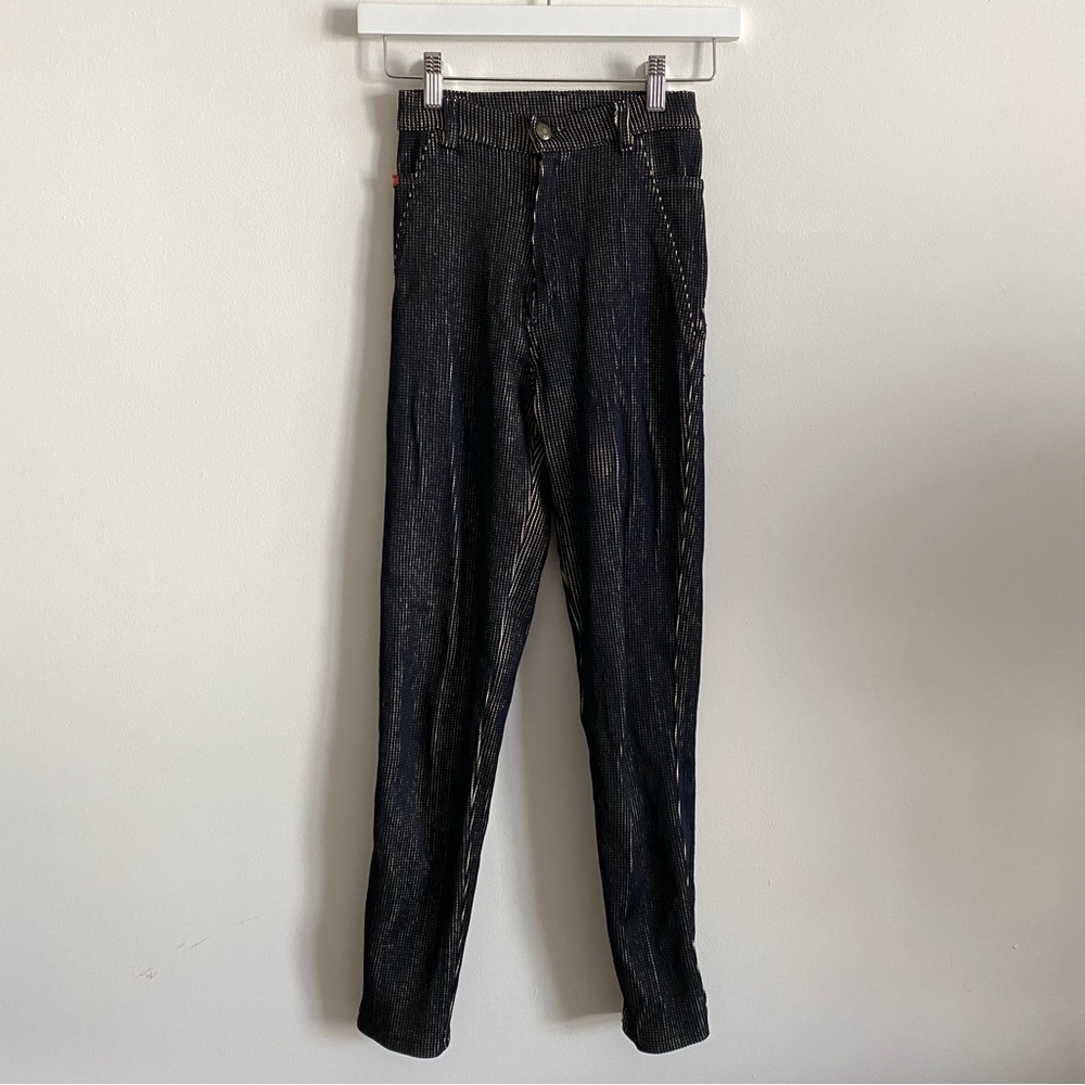 Prima Classe Designer Vintage High Waist Skinny Pants